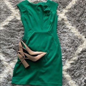 Green Dress from The Limited